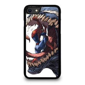 VENOM VS SPIDERMAN MARVEL CARTOON iPhone SE 2020 Case