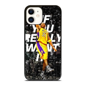 LA LAKERS JERSEY 24 KOBE BRYANT iPhone 12 Mini Case