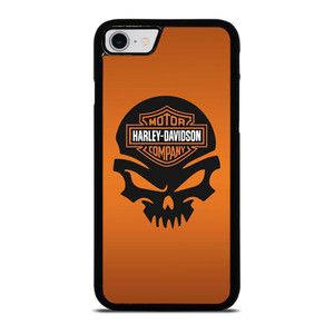 HARLEY DAVIDSON MOTORCYCLE SKULL LOGO iPhone SE 2022 Case