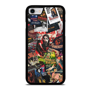 HORROR MOVIE POSTER COLLAGE iPhone SE 2022 Case