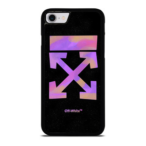 OFF WHITE PURPLE SPRAY iPhone SE 2022 Case