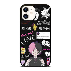 LIL PEEP STICKER COLLECTION iPhone 12 Case LIL PEEP STICKER COLLECTION iPhone 12 Case