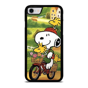 SNOOPY THE PEANUTS BICYCLE iPhone SE 2022 Case