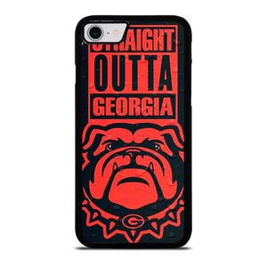 STRAIGHT OUTTA GEORGIA BULLDOGS DAWGS iPhone SE 2022 Case