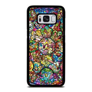 ALL DISNEY CHARACTERS GLASS ART Samsung Galaxy S8 Case ALL DISNEY CHARACTERS GLASS ART Samsung Galaxy S8 Case