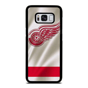 DETROIT RED WINGS HOCKEY TEAM JERSEY LOGO Samsung Galaxy S8 Case DETROIT RED WINGS HOCKEY TEAM JERSEY LOGO Samsung Galaxy S8 Case