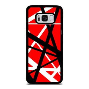 EDDIE VAN HALEN GUITAR STRIPES PATTERN Samsung Galaxy S8 Case EDDIE VAN HALEN GUITAR STRIPES PATTERN Samsung Galaxy S8 Case