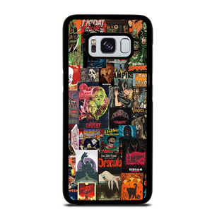 HORROR MOVIE COMPILATION POSTER Samsung Galaxy S8 Case HORROR MOVIE COMPILATION POSTER Samsung Galaxy S8 Case