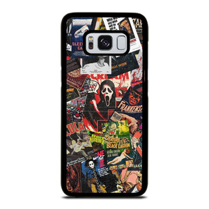 HORROR MOVIE POSTER COLLAGE Samsung Galaxy S8 Case HORROR MOVIE POSTER COLLAGE Samsung Galaxy S8 Case