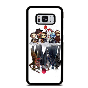 HORROR MOVIES FUNNY CHARACTERS Samsung Galaxy S8 Case