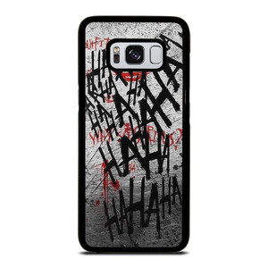 JOKER WHY SO SERIOUS HAHAHA Samsung Galaxy S8 Case JOKER WHY SO SERIOUS HAHAHA Samsung Galaxy S8 Case
