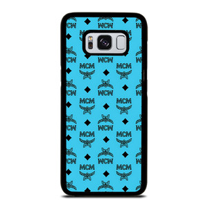 MCM WORLDWIDE ICON BLUE Samsung Galaxy S8 Case MCM WORLDWIDE ICON BLUE Samsung Galaxy S8 Case