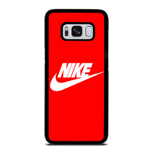 NIKE SWOOSH LOGO RED Samsung Galaxy S8 Case