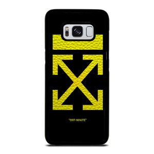 OFFWHITE LOGO YELLOW Samsung Galaxy S8 Case OFFWHITE LOGO YELLOW Samsung Galaxy S8 Case