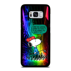 SNOOPY QUESTION Samsung Galaxy S8 Case SNOOPY QUESTION Samsung Galaxy S8 Case