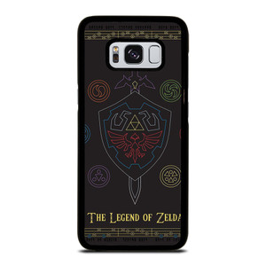 THE LEGEND OF ZELDA GAME ICON LOGO Samsung Galaxy S8 Case THE LEGEND OF ZELDA GAME ICON LOGO Samsung Galaxy S8 Case