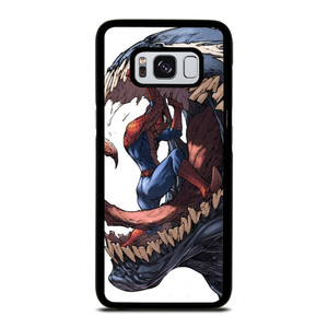 VENOM VS SPIDERMAN MARVEL CARTOON Samsung Galaxy S8 Case