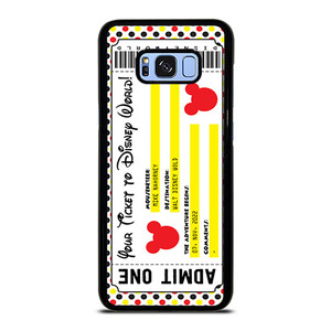 DISNEY WORLD TICKET Samsung Galaxy S8 Plus Case DISNEY WORLD TICKET Samsung Galaxy S8 Plus Case