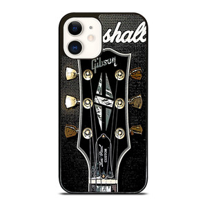 MARSHALL X GIBSON GUITAR HEADSTOCK iPhone 12 Case MARSHALL X GIBSON GUITAR HEADSTOCK iPhone 12 Case