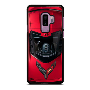 CORVETTE CHEVY RED CAR Samsung Galaxy S9 Plus Case CORVETTE CHEVY RED CAR Samsung Galaxy S9 Plus Case
