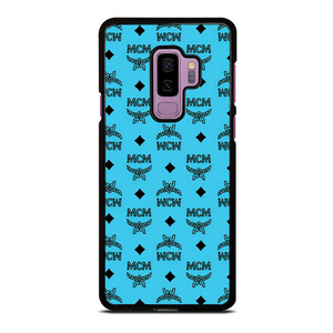 MCM WORLDWIDE ICON BLUE Samsung Galaxy S9 Plus Case