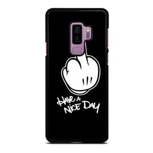 MICKEY MOUSE MIDDLE FINGER DISNEY Samsung Galaxy S9 Plus Case