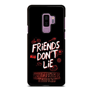 STRANGER THINGS FRIENDS DON'T LIE Samsung Galaxy S9 Plus Case STRANGER THINGS FRIENDS DON'T LIE Samsung Galaxy S9 Plus Case