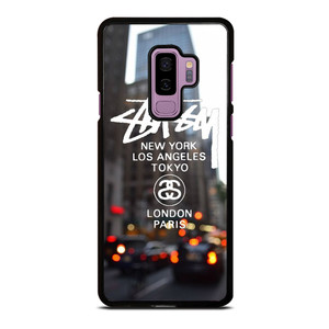 STUSSY NEW YORK LA TOKYO LONDON PARIS Samsung Galaxy S9 Plus Case