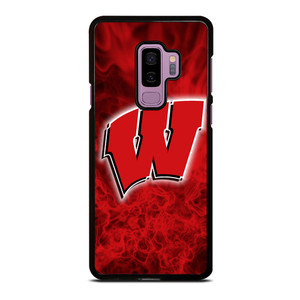 WISCONSIN BADGER LOGO Samsung Galaxy S9 Plus Case WISCONSIN BADGER LOGO Samsung Galaxy S9 Plus Case