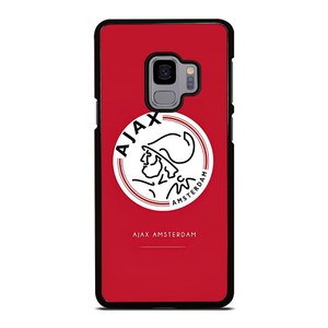 AJAX AMSTERDAM FOOTBALL TEAM LOGO ICON Samsung Galaxy S9 Case AJAX AMSTERDAM FOOTBALL TEAM LOGO ICON Samsung Galaxy S9 Case