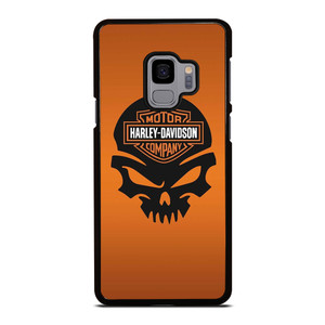 HARLEY DAVIDSON MOTORCYCLE SKULL LOGO Samsung Galaxy S9 Case
