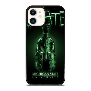 MICHIGAN STATE UNIVERSITY LOGO iPhone 12 Case MICHIGAN STATE UNIVERSITY LOGO iPhone 12 Case