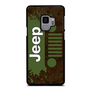 JEEP WRANGLER LOGO GREEN Samsung Galaxy S9 Case