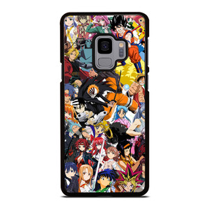 MANGA CHARACTERS CROSSOVER ANIME Samsung Galaxy S9 Case MANGA CHARACTERS CROSSOVER ANIME Samsung Galaxy S9 Case