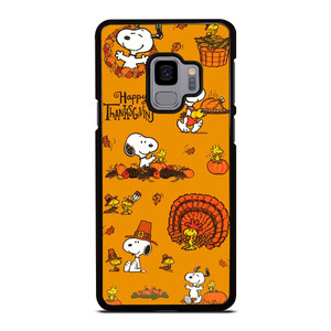 SNOOPY THE PEANUTS HAPPY THANKSGIVING Samsung Galaxy S9 Case