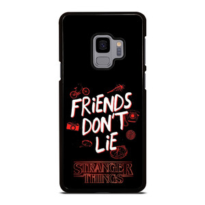 STRANGER THINGS FRIENDS DON'T LIE Samsung Galaxy S9 Case STRANGER THINGS FRIENDS DON'T LIE Samsung Galaxy S9 Case