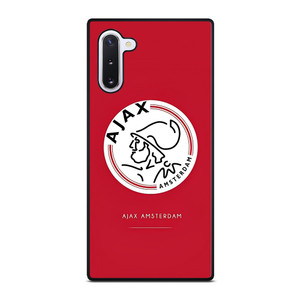 AJAX AMSTERDAM FOOTBALL TEAM LOGO ICON Samsung Galaxy S10 Case AJAX AMSTERDAM FOOTBALL TEAM LOGO ICON Samsung Galaxy S10 Case