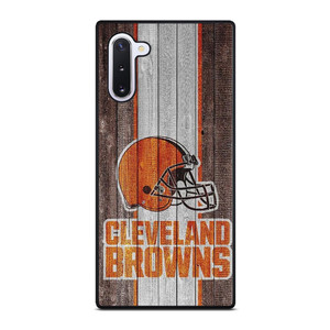 CLEVELAND BROWN WOODEN ICON Samsung Galaxy S10 Case CLEVELAND BROWN WOODEN ICON Samsung Galaxy S10 Case