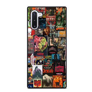 HORROR MOVIE COMPILATION POSTER Samsung Galaxy S10 Case HORROR MOVIE COMPILATION POSTER Samsung Galaxy S10 Case