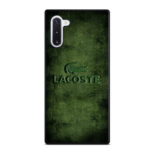 LACOSTE LOGO EMBOSSED LEATHER Samsung Galaxy S10 Case