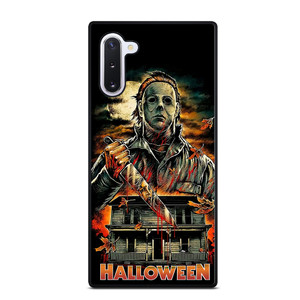 MICHAEL MYERS FACE HALLOWEEN HORROR CARTOON Samsung Galaxy S10 Case