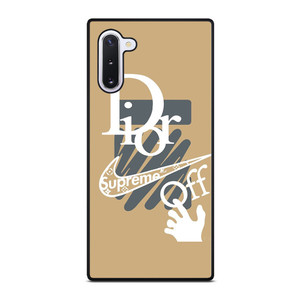 OFF WHITE DIOR SUPREME LOGO Samsung Galaxy S10 Case OFF WHITE DIOR SUPREME LOGO Samsung Galaxy S10 Case