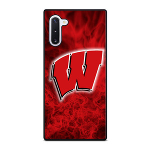 WISCONSIN BADGER LOGO Samsung Galaxy S10 Case WISCONSIN BADGER LOGO Samsung Galaxy S10 Case