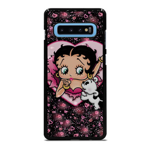 BETTY BOOP AND DOG CARTOON Samsung Galaxy S10 Plus Case BETTY BOOP AND DOG CARTOON Samsung Galaxy S10 Plus Case