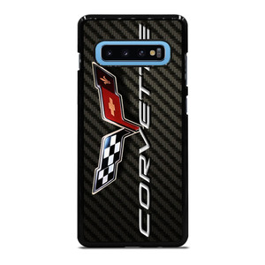 CORVETTE CHEY LOGO CARBON Samsung Galaxy S10 Plus Case CORVETTE CHEY LOGO CARBON Samsung Galaxy S10 Plus Case