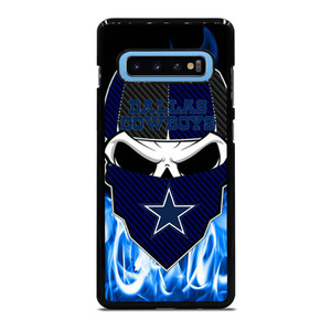 DALLAS COWBOYS SKULL BANDANA Samsung Galaxy S10 Plus Case DALLAS COWBOYS SKULL BANDANA Samsung Galaxy S10 Plus Case