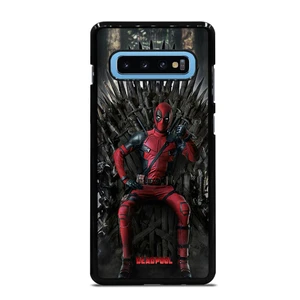 DEADPOOL THRONE MARVEL SUPERHERO Samsung Galaxy S10 Plus Case