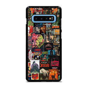 HORROR MOVIE COMPILATION POSTER Samsung Galaxy S10 Plus Case HORROR MOVIE COMPILATION POSTER Samsung Galaxy S10 Plus Case