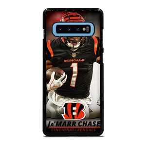 JA'MARR CHASE CINCINNATI BENGALS Samsung Galaxy S10 Plus Case