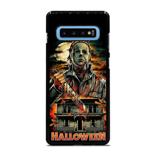 MICHAEL MYERS FACE HALLOWEEN HORROR CARTOON Samsung Galaxy S10 Plus Case MICHAEL MYERS FACE HALLOWEEN HORROR CARTOON Samsung Galaxy S10 Plus Case